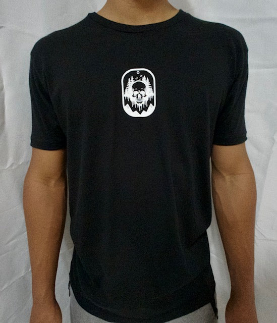 Murder Mountain T- Shirt Black w/ White Graphics