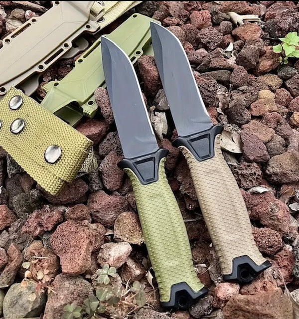 Tactical Survival Knife with durable sheath