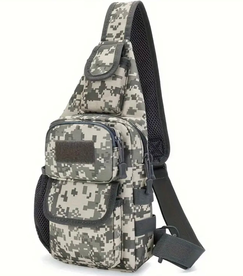 Waterproof Oxford Cloth Daypack with Digital Camouflage print.