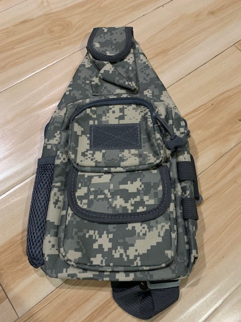 Waterproof Oxford Cloth Daypack with Digital Camouflage print.