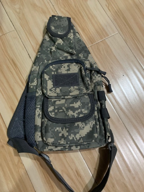 Waterproof Oxford Cloth Daypack with Digital Camouflage print.