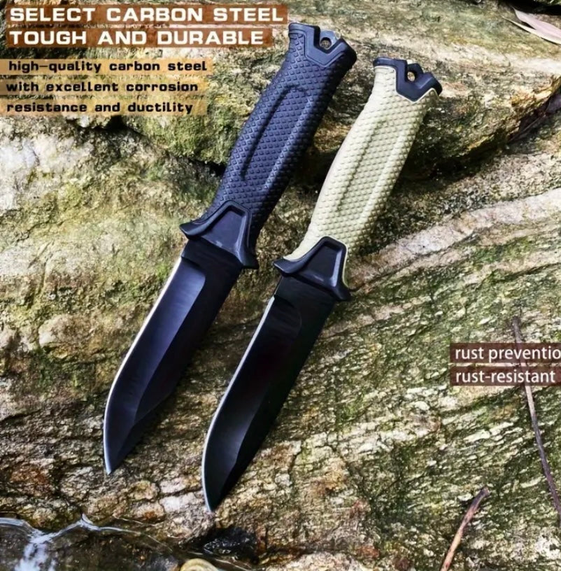 Tactical Survival Knife with durable sheath